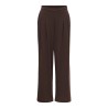 ONLY Bang pleat wide bukser - Coffee Bean