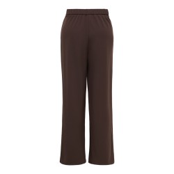 ONLY Bang pleat wide bukser - Coffee Bean