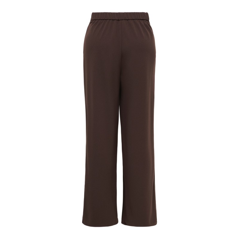 ONLY Bang pleat wide bukser - Coffee Bean