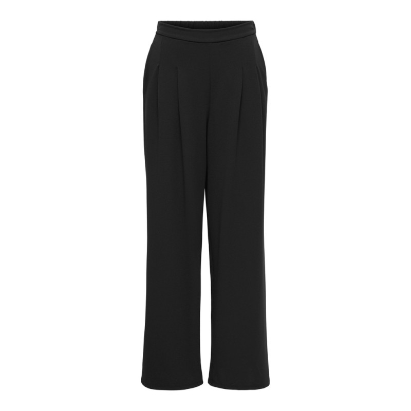 ONLY Bang pleat wide bukser - Black