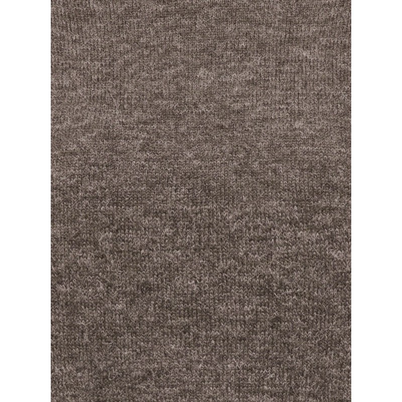 JDY Ditte shoulderpad strikvest - Chocolate Brown / Melange