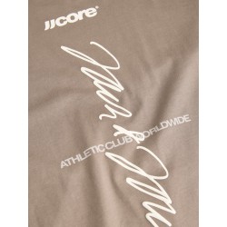 JACK & JONES Club back script T-shirt - Falcon