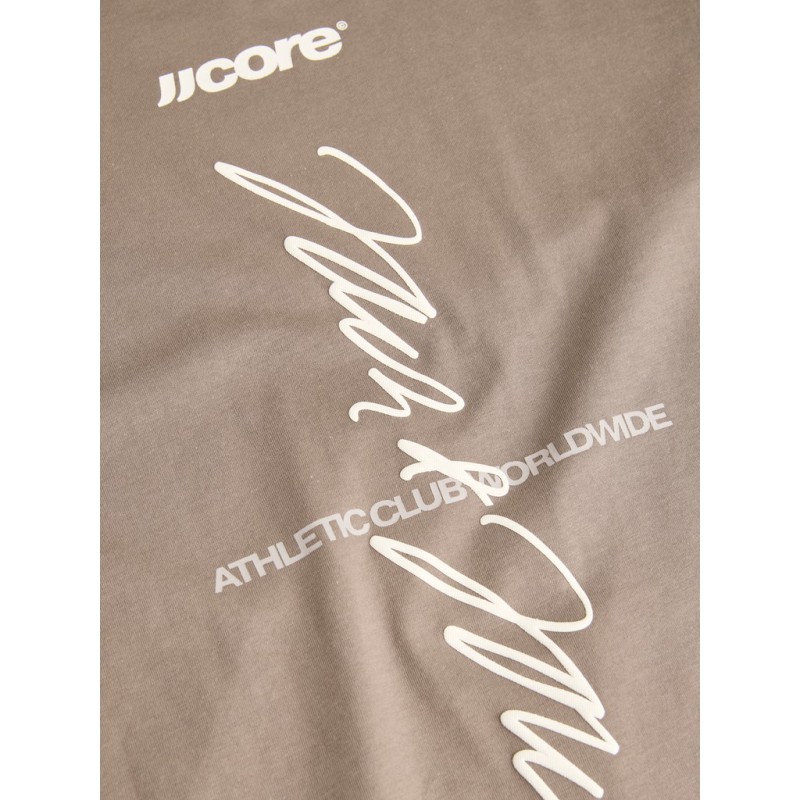 JACK & JONES Club back script T-shirt - Falcon