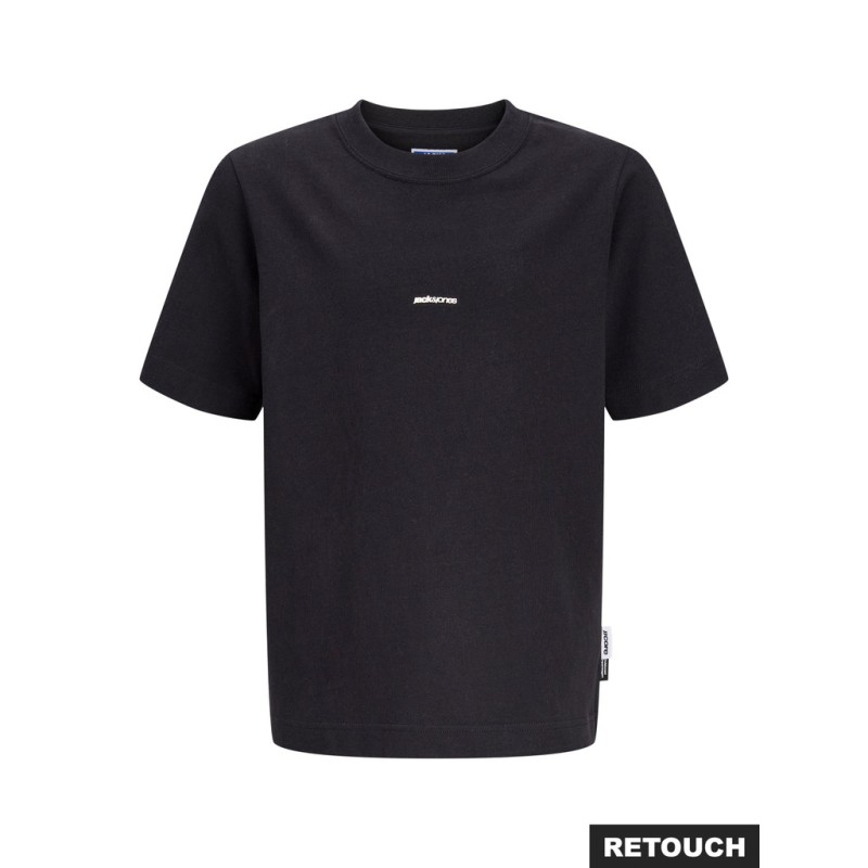 JACK & JONES JUNIOR Club back script T-shirt - Black