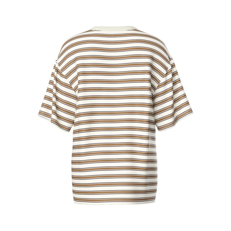 PIECES Sadie oversized T-shirt - Cloud Dancer