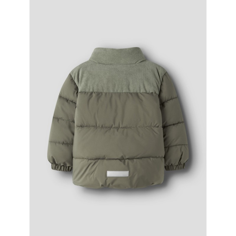 NAME IT MINI Dreng - Maz pufferjakke - Laurel Wreath