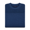 BERTNSON Striktrøje - Navy
