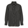 JDY Vilda scarf skjorte - Black
