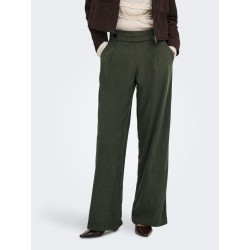 JDY Geggo corduroy bukser - Black Olive