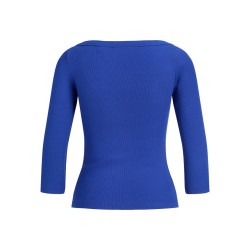 JJXX Fiffi 3/4 boatneck T-shirt - Surf the Web