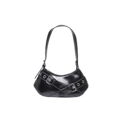 JDY Borneo buckle taske - Black