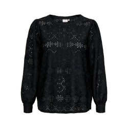 ONLY CARMAKOMA Hellen bluse - Black