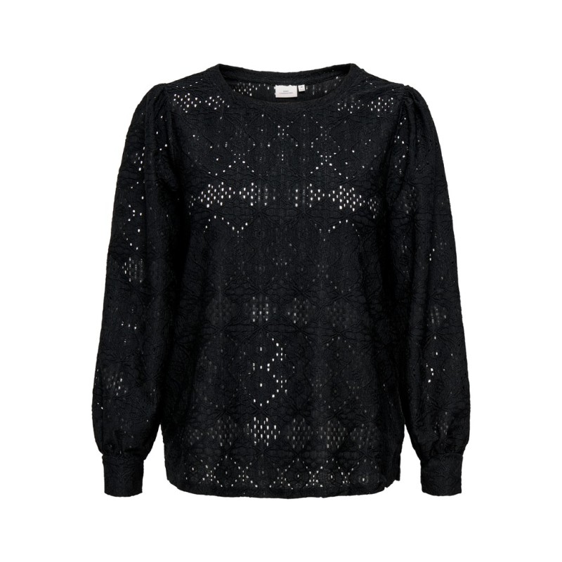 ONLY CARMAKOMA Hellen bluse - Black