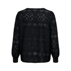 ONLY CARMAKOMA Hellen bluse - Black