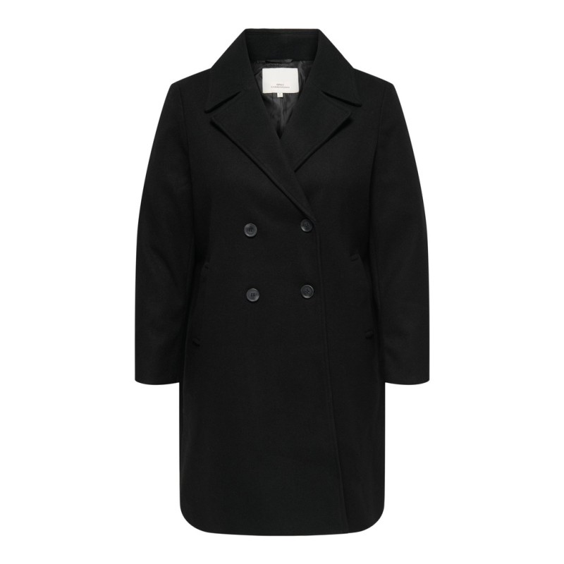ONLY CARMAKOMA Adina lang frakke - Black