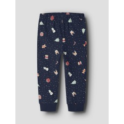 NAME IT MINI dreng - Vismas pyjamas sæt - Navy Blazer / Christmas