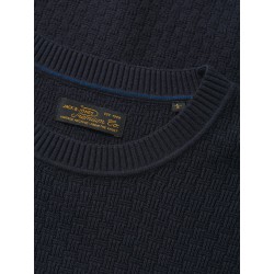 JACK & JONES Stanley striktrøje - Dark Navy