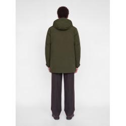 JACK & JONES Keen parka jakke - Grape Leaf
