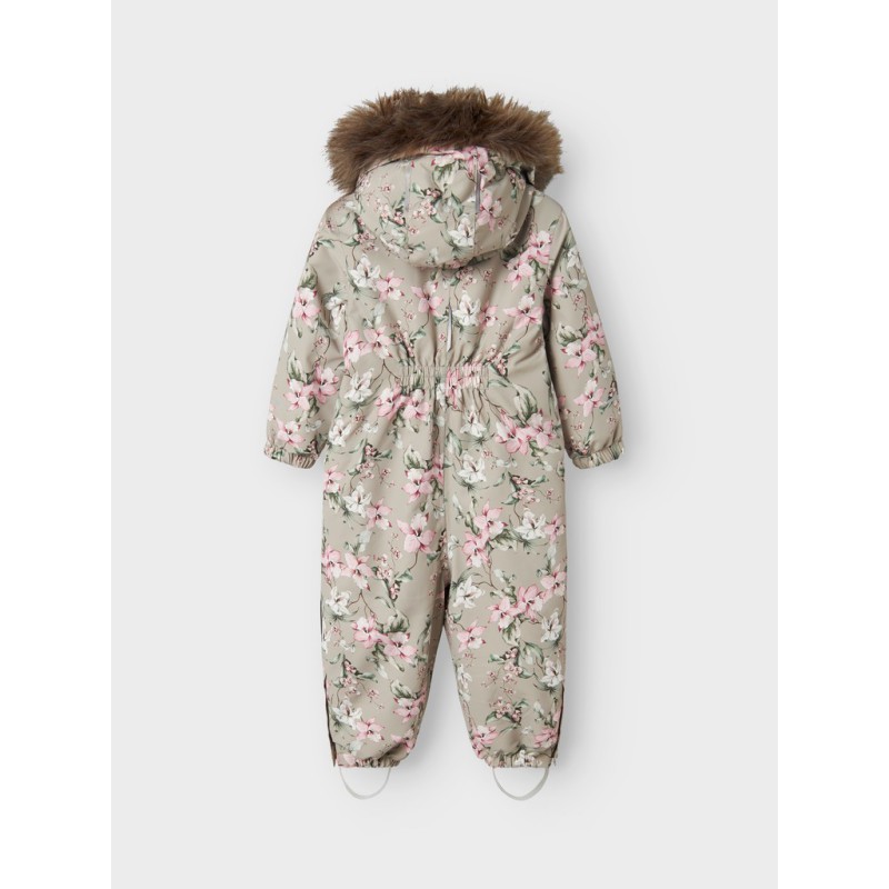 NAME IT MINI pige - Snow 10 Funktions "Unicorn" Flyverdragt - Pure Cashmere