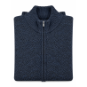 BERNTSON Strikcardigan - Navy