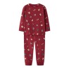 NAME IT MINI Vismas pyjamas sæt - Red Dahlia / Christmas