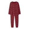 NAME IT ADULT Vismas pyjamassæt - Red Dahlia / Christmas