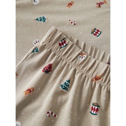 NAME IT ADULT Vismas pyjamassæt - Pure Cashmere / Christmas