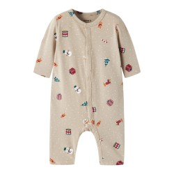 NAME IT BABY Vismas natdragt - Pure Cashmere / Christmas