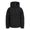 JACK & JONES JUNIOR Galaxy puffer jakke - Sort
