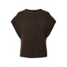PIECES Nosie vest - Hot Fudge
