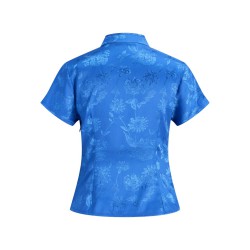 JJXX Siv mandarin top - True Blue