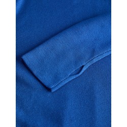 JJXX Jade tight strikhoodie - True Blue