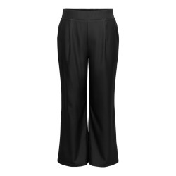 ONLY CARMAKOMA Victoria pull up wide bukser - Black