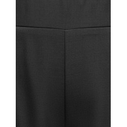 ONLY CARMAKOMA Victoria pull up wide bukser - Black