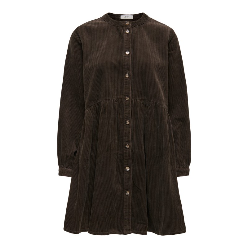 JDY Shiraz langærmet kjole - Slate Black