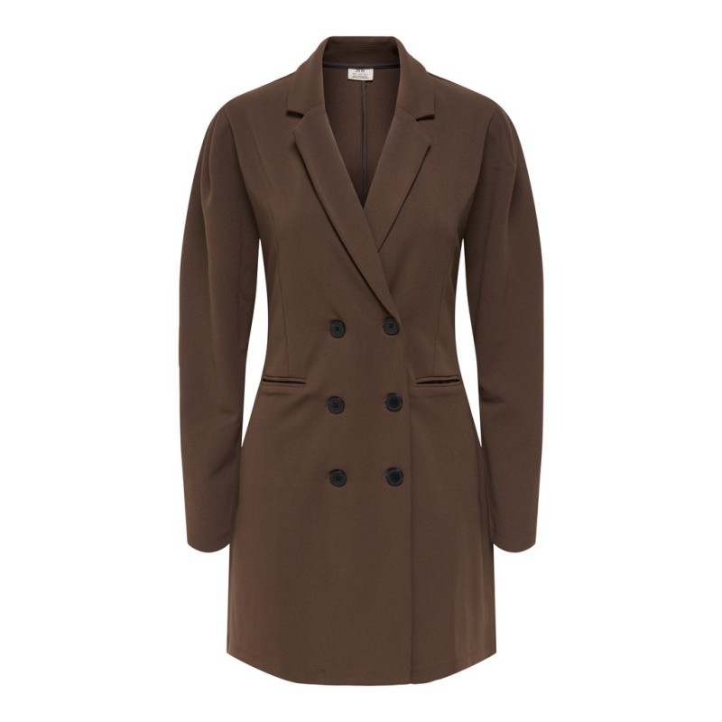 JDY Catia elsa blazer Kjole - Chocolate Brown