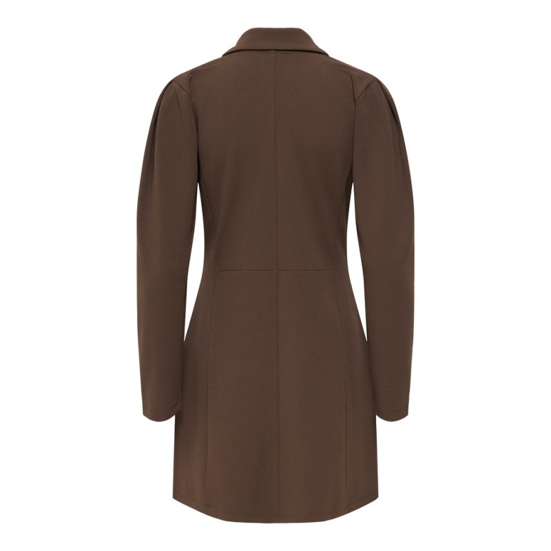 JDY Catia elsa blazer Kjole - Chocolate Brown