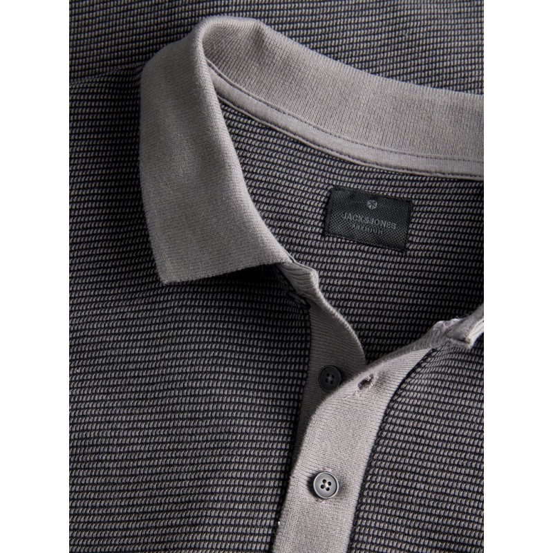 JACK & JONES PLUS Latheo polo - Black