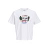 JACK & JONES Norrebro crayon T-shirt - Bright White