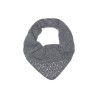 ONLY Naya strik tørklæde - Dark Grey Melange