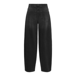 ONLY Gianna rhinestone denim jeans - Washed Black / Rhinestones
