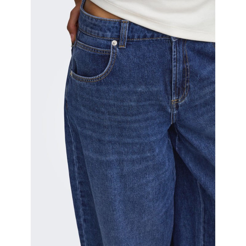 ONLY Faybi balloon denim jeans - Medium Blue Denim