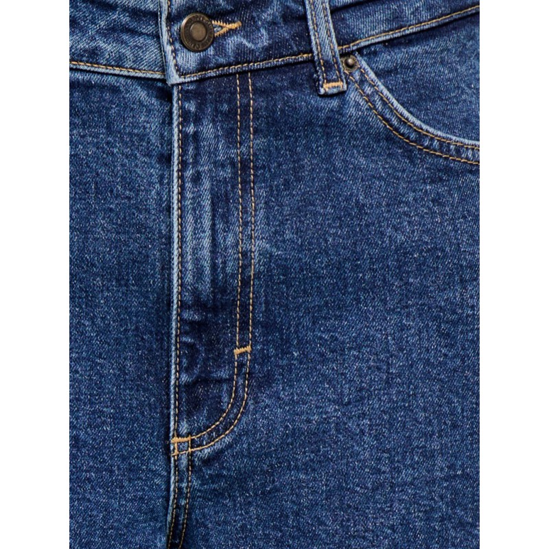 ONLY Juicy high waist wide denim jeans - Dark Blue Denim