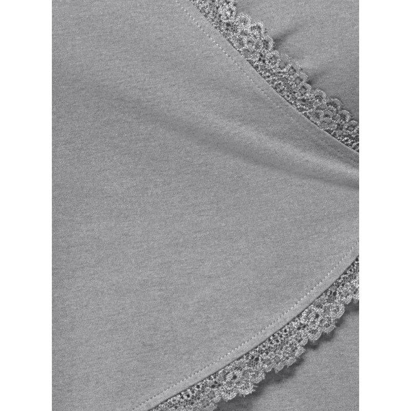 ONLY Kiss calm wrap cardigan - Medium Grey Melange