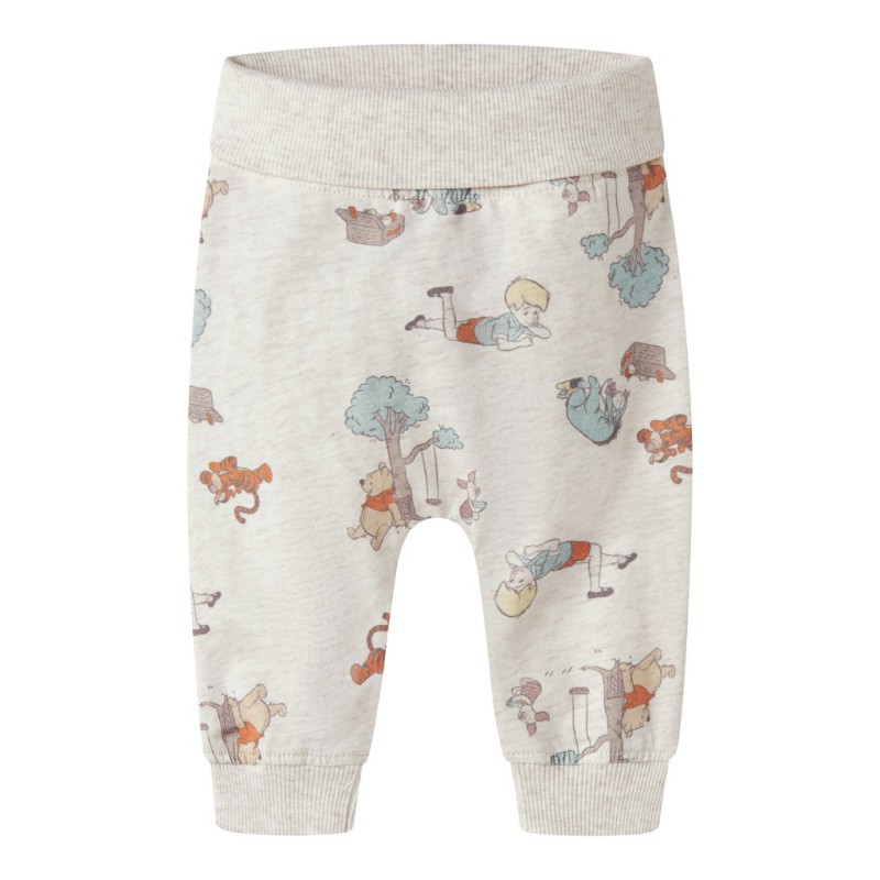NAME IT BABY Okis pooh bukser - Peyote Melange