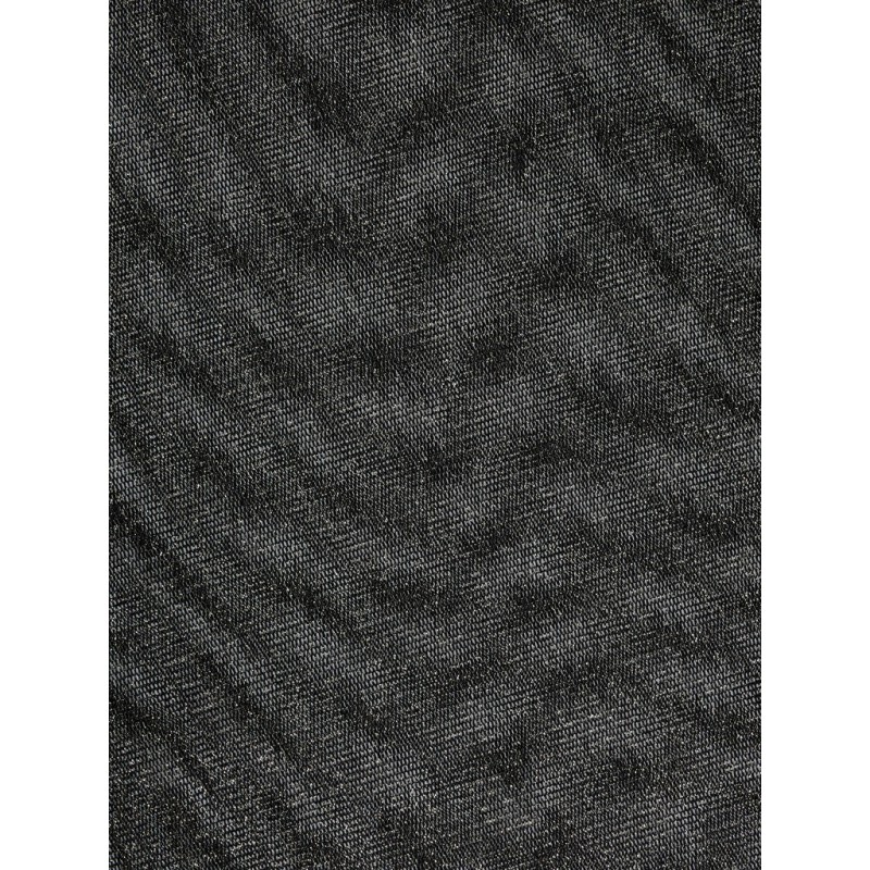 NAME IT KIDS Pige - Glitter langærmet mesh bluse - Black