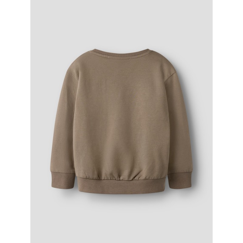 NAME IT MINI Dreng - Emil sweatshirt - Walnut