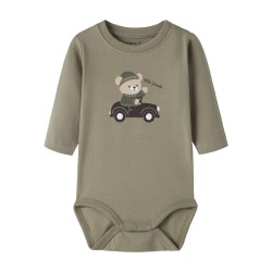 NAME IT BABY Dreng - Osmar langærmet body - Mermaid