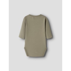 NAME IT BABY Dreng - Osmar langærmet body - Mermaid