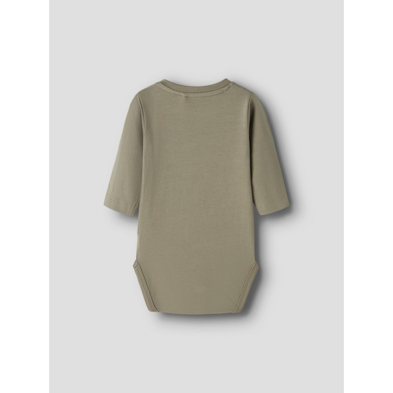 NAME IT BABY Dreng - Osmar langærmet body - Mermaid